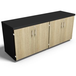 3.1- Armário baixo MOV para apoio de mesa - 4 portas de giro